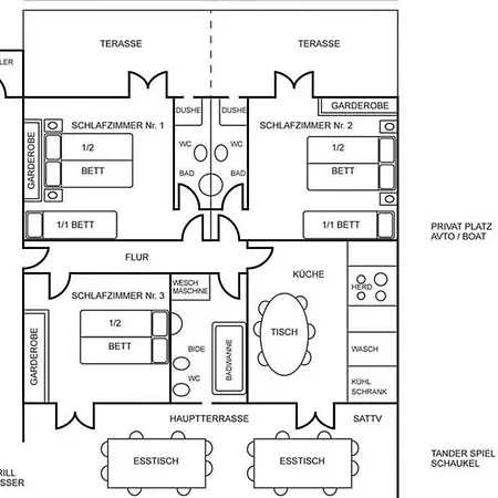 Rab Paradise -3 Bedrooms 3 Bathrooms Casa de Férias