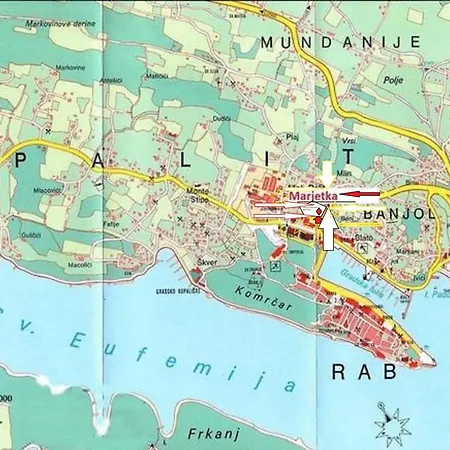 بيت للعطل Rab Paradise -3 Bedrooms 3 Bathrooms